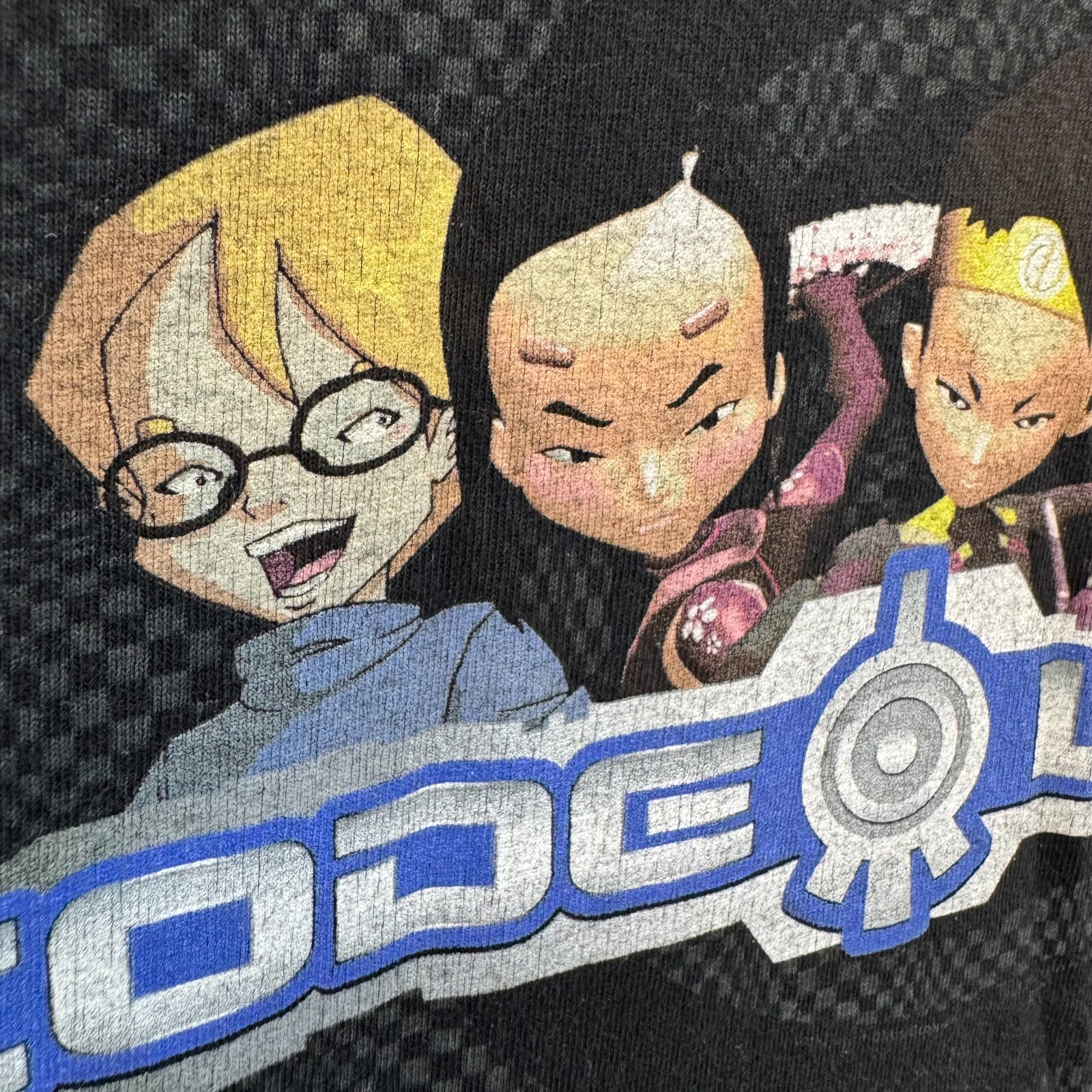Y2K Vintage Code Lyoko T-Shirt XS Small Anime Cartoon Promo Merch Nostalgia