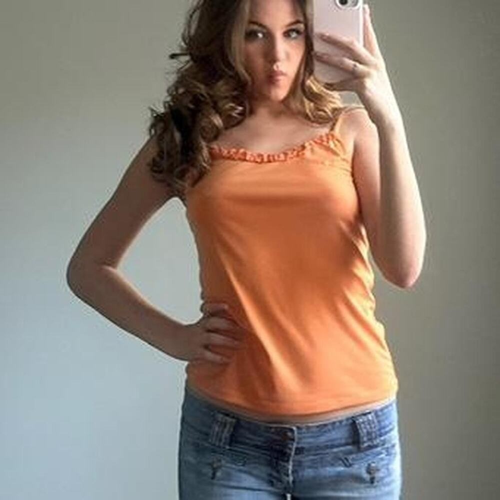 2000s vintage slinky y2k cami top