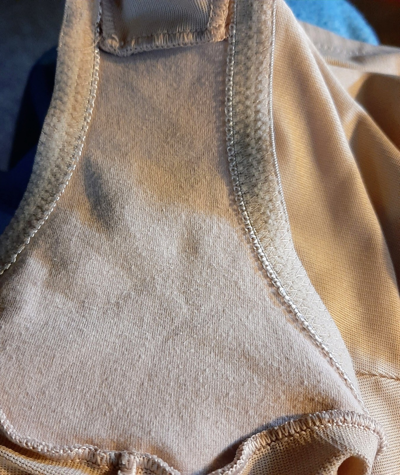 Vintage??? Nude Cupid Supportive Control HIgh Top Granny Panties size XL