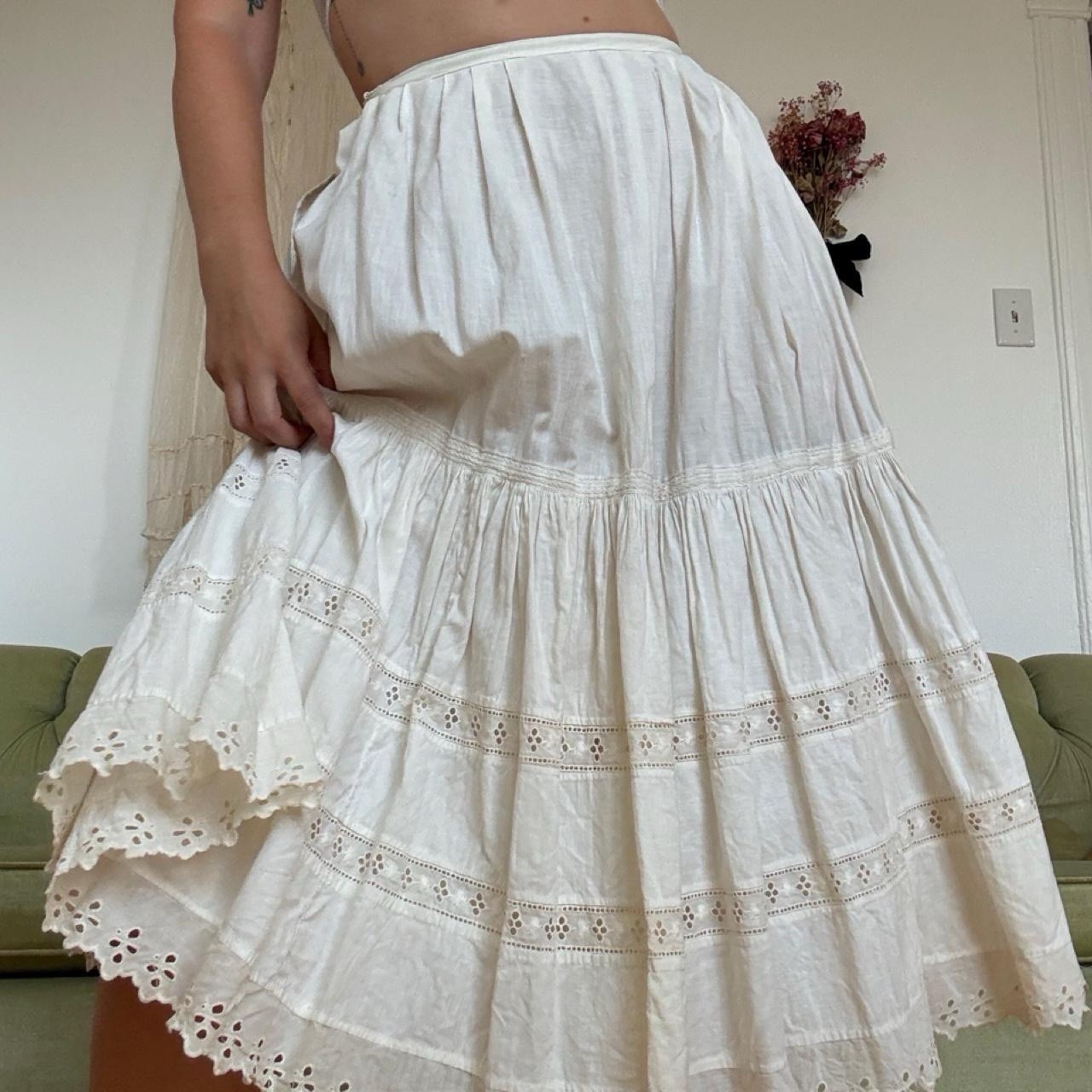 Victorian Lace Flower Petticoat