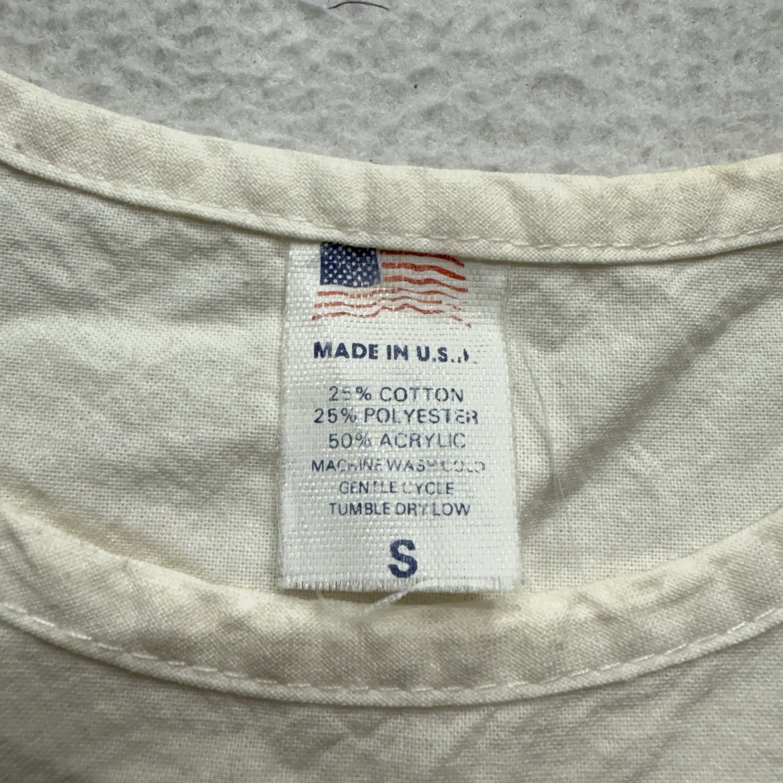 Vintage 80s United States Marine Tank Top Shirt Bedazzled Embroidered Studded S