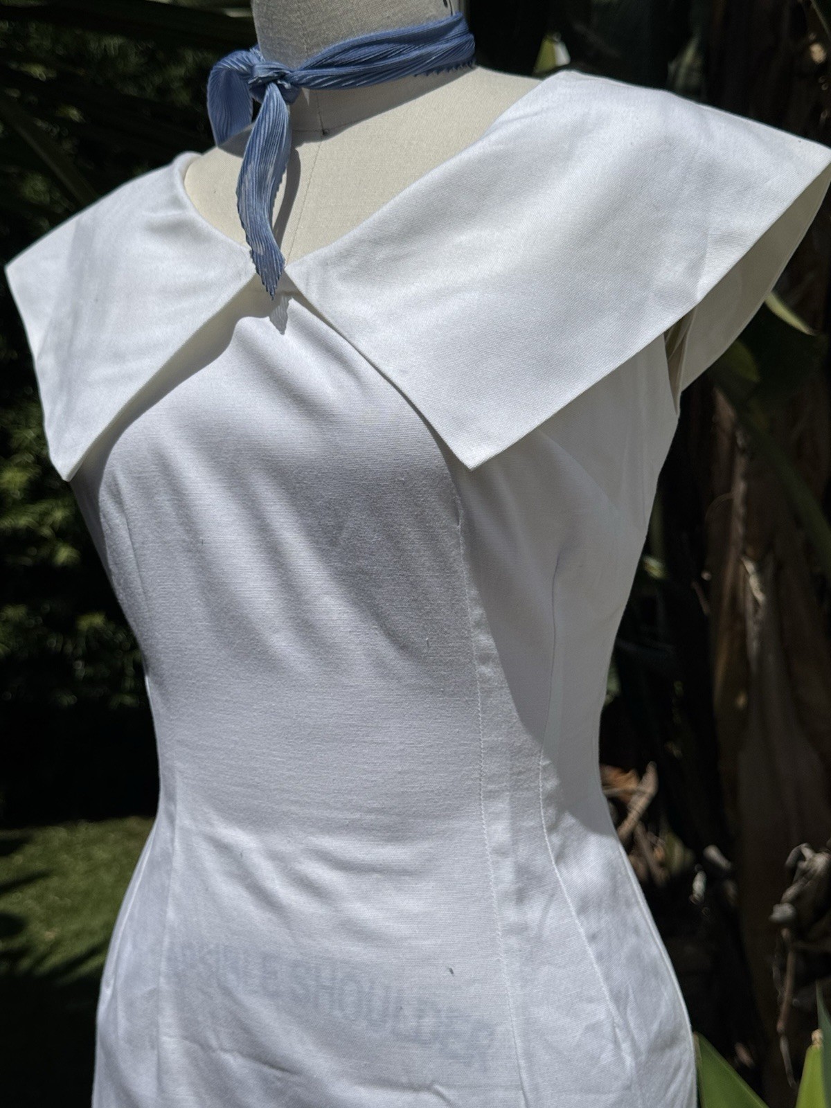 Vintage 60s Minimalist Pencil Wedding Dress Bridal Xs S