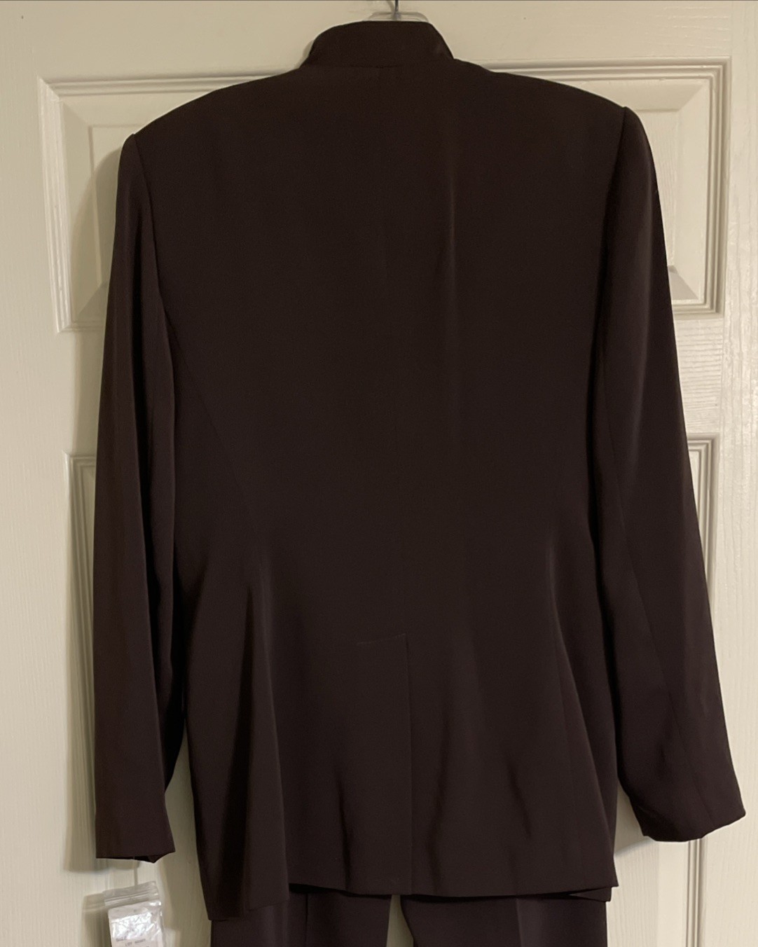 NWT Vtg Bernard Holtzman For Harve Bernard Pantsuit Women’s 8 Tall Brown