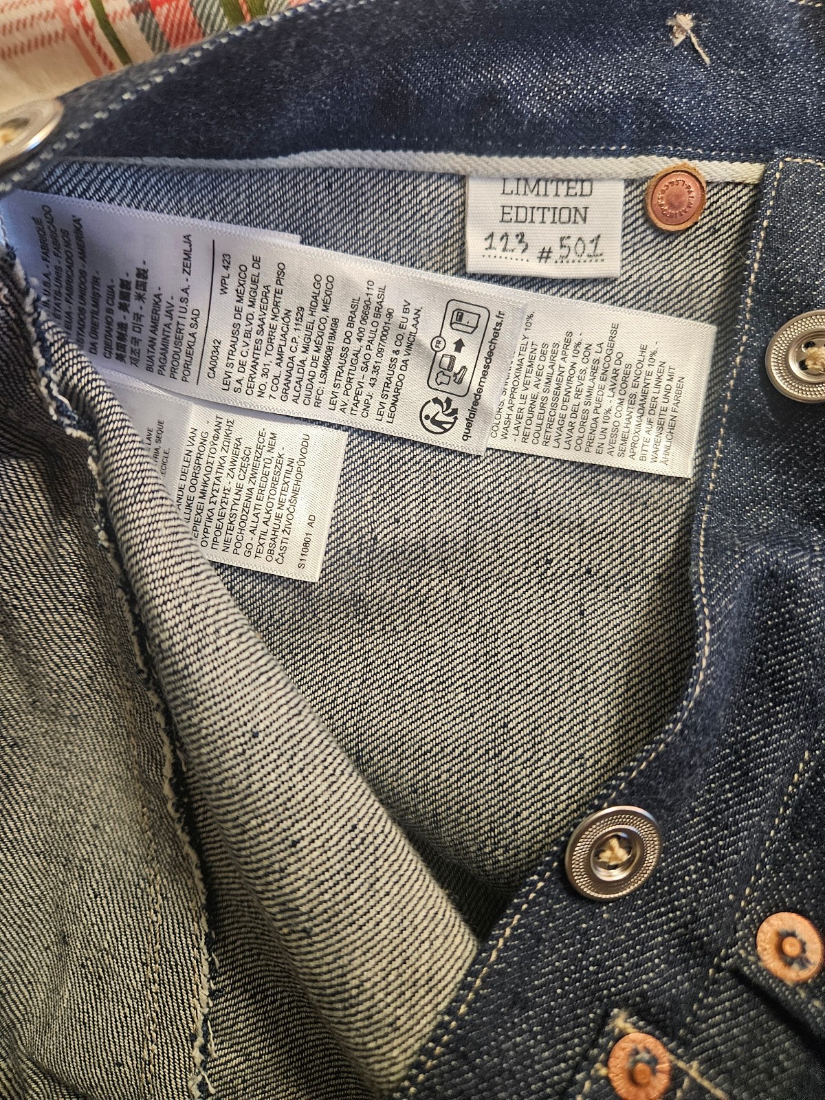 NWT Levi’s Vintage 1870 Nevada 32×32 Made in USA SOLD OUT Only 500 made!