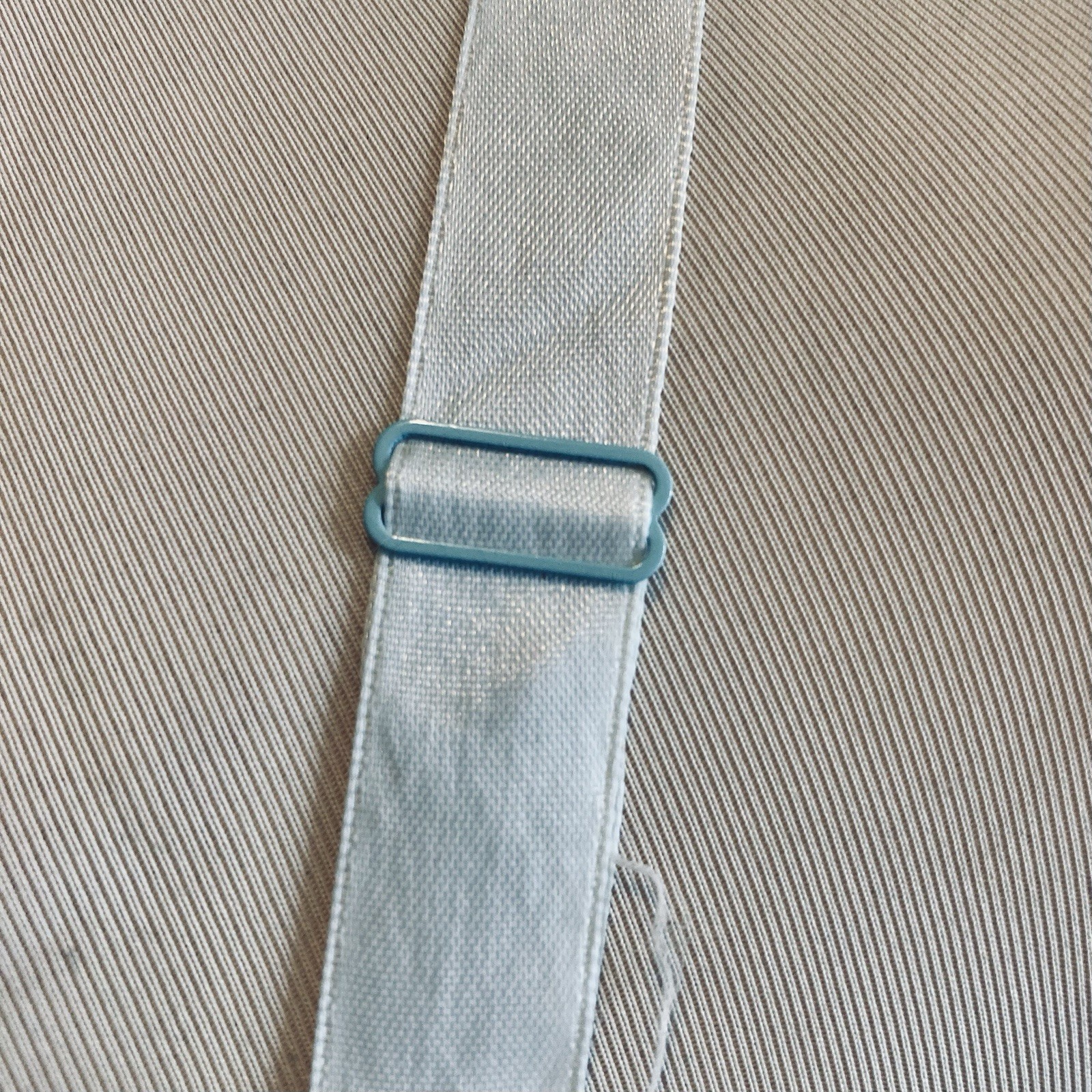 1970s Poly cotton Eyelet Lace Midi Slip Pastel Baby Blue Lingerie Pinup Hippie