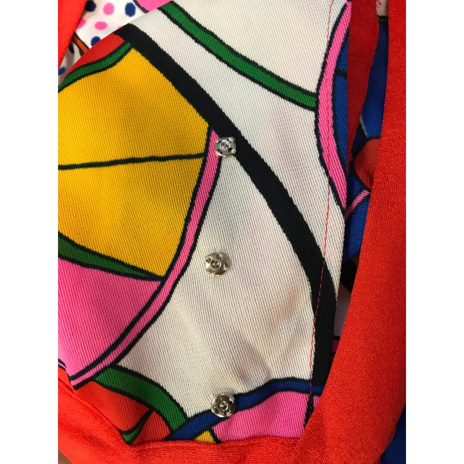 Rare Vintage 1970s Original Designer Giorgio Di Sant&rsquo;Angelo Maxi Skirt Abstract