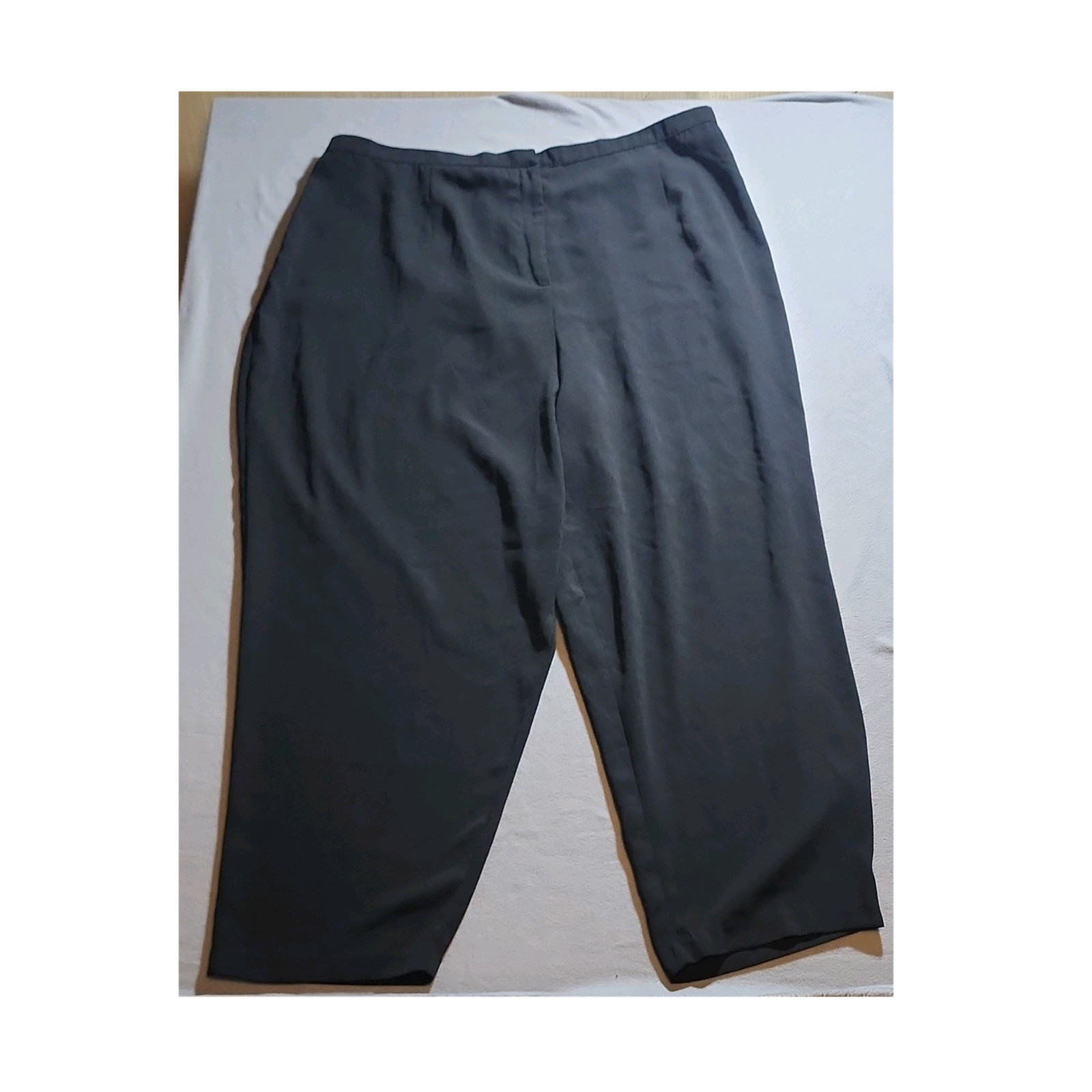 TEDDI WOMAN Vintage Black Plus Size 24 Pants 27&Prime; Inseam 36&Prime; Waist