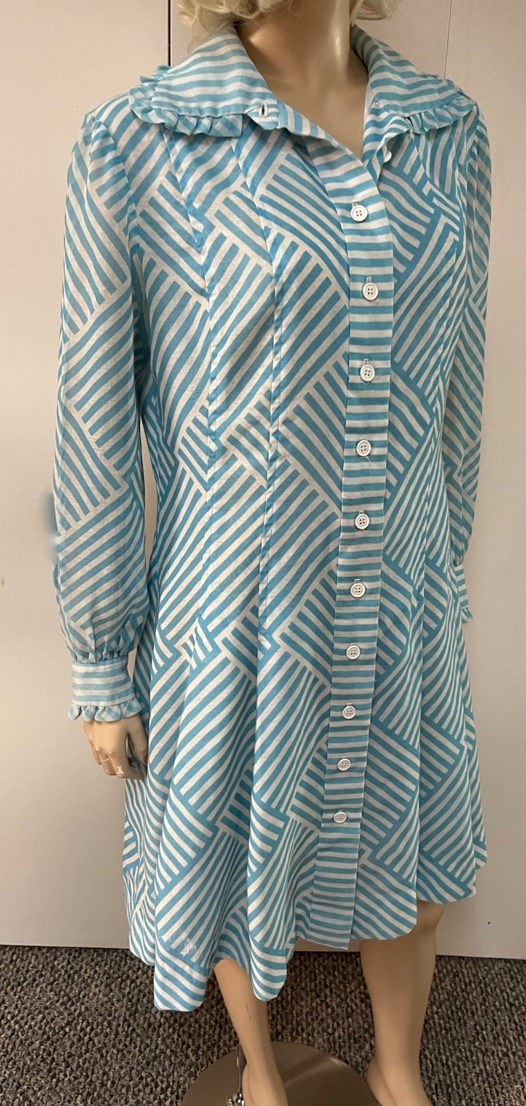 9 Pc Late 1940s – 1990s Colorful Summer Dress/Skirt Lot Linen Cotton Silk Rayon
