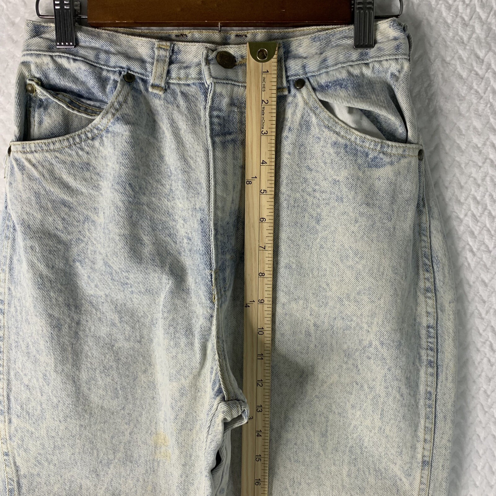 Vintage PS Gitano Mom Jeans Women’s Size 10 Regular Acid Wash High Waist USA