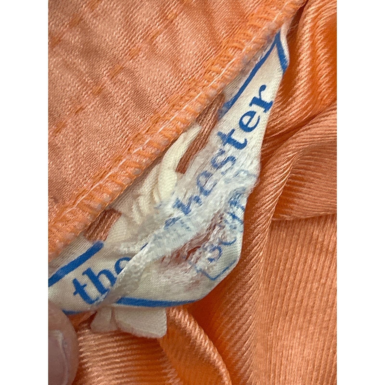 Vintage The Robester Peach Old Hollywood Regencycore Glamour Loungewear Elegant