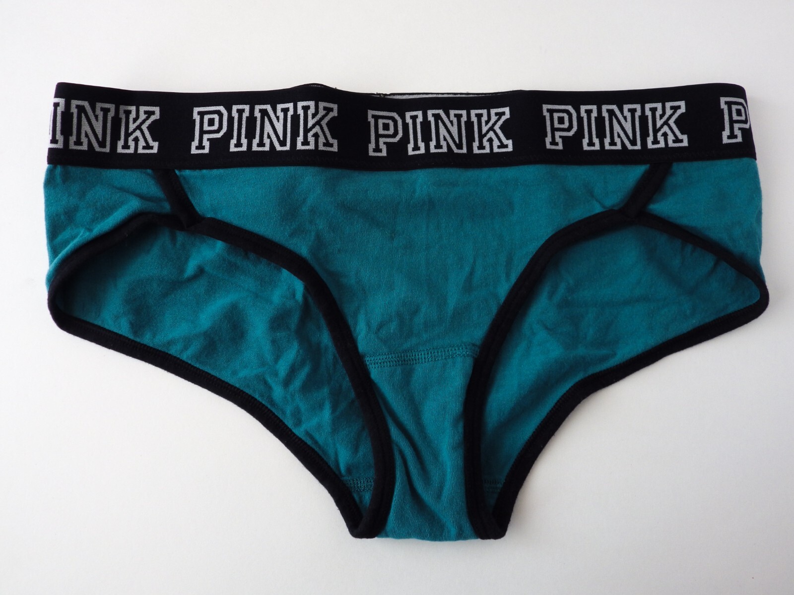 Vintage 2015 Victoria&rsquo;s Secret Thick Logo PINK Hipster Panties Size MEDIUM