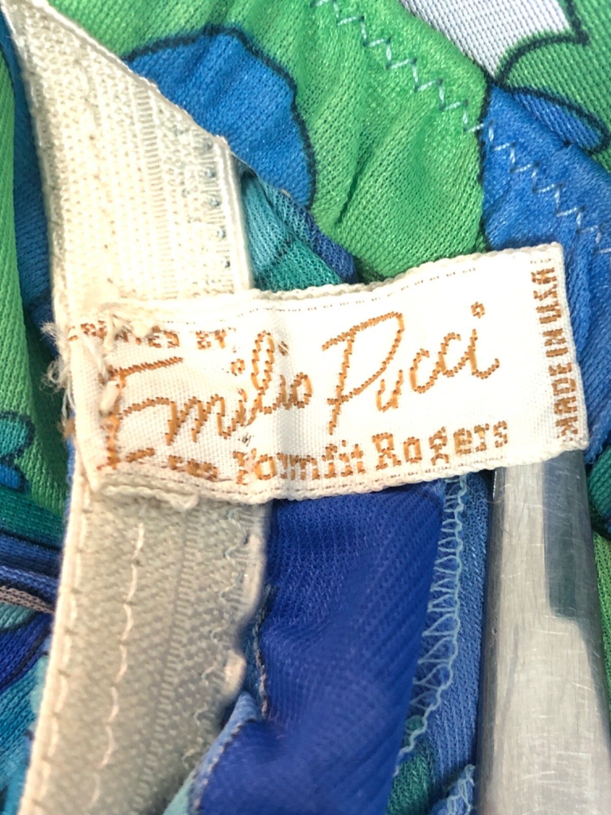 Vintage Emilio Pucci Formfit Rogers Mod Geometric Nylon Half Slip Skirt – Petite