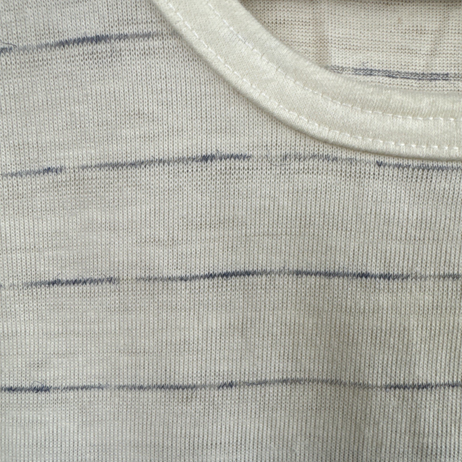 Vintage 70s Jantzen Striped Knit Tank Top Geometric Pattern Summer USA Sz Lg