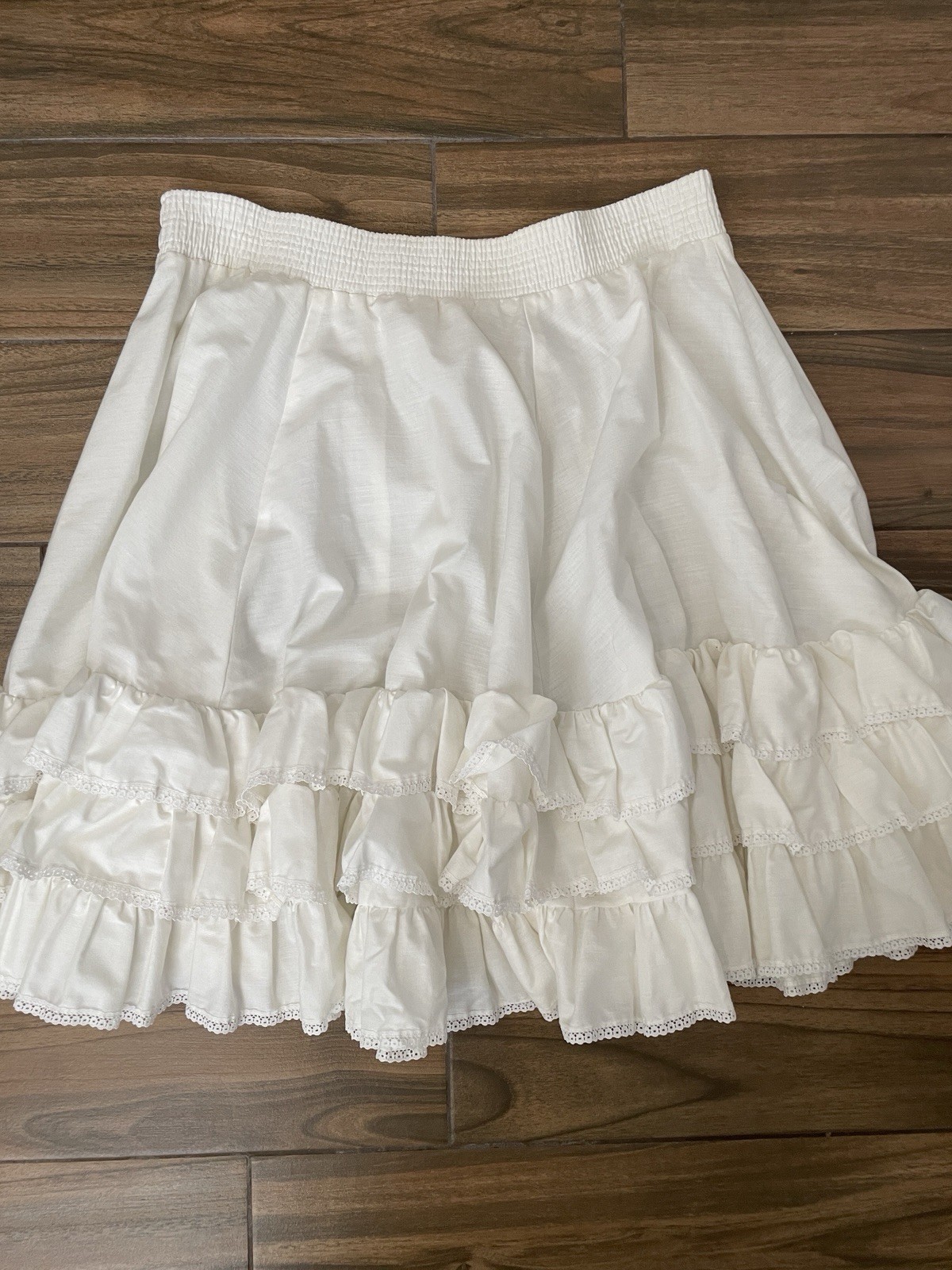 Partners Please Vintage 60s/70s Square Dancing Petticoat Circle Skirt Size L