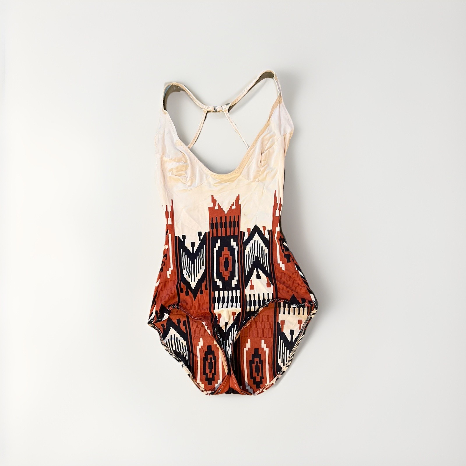 Vintage Catalina JRS One Piece Bathing Suit Swim Suit 1960s~70s Size 13