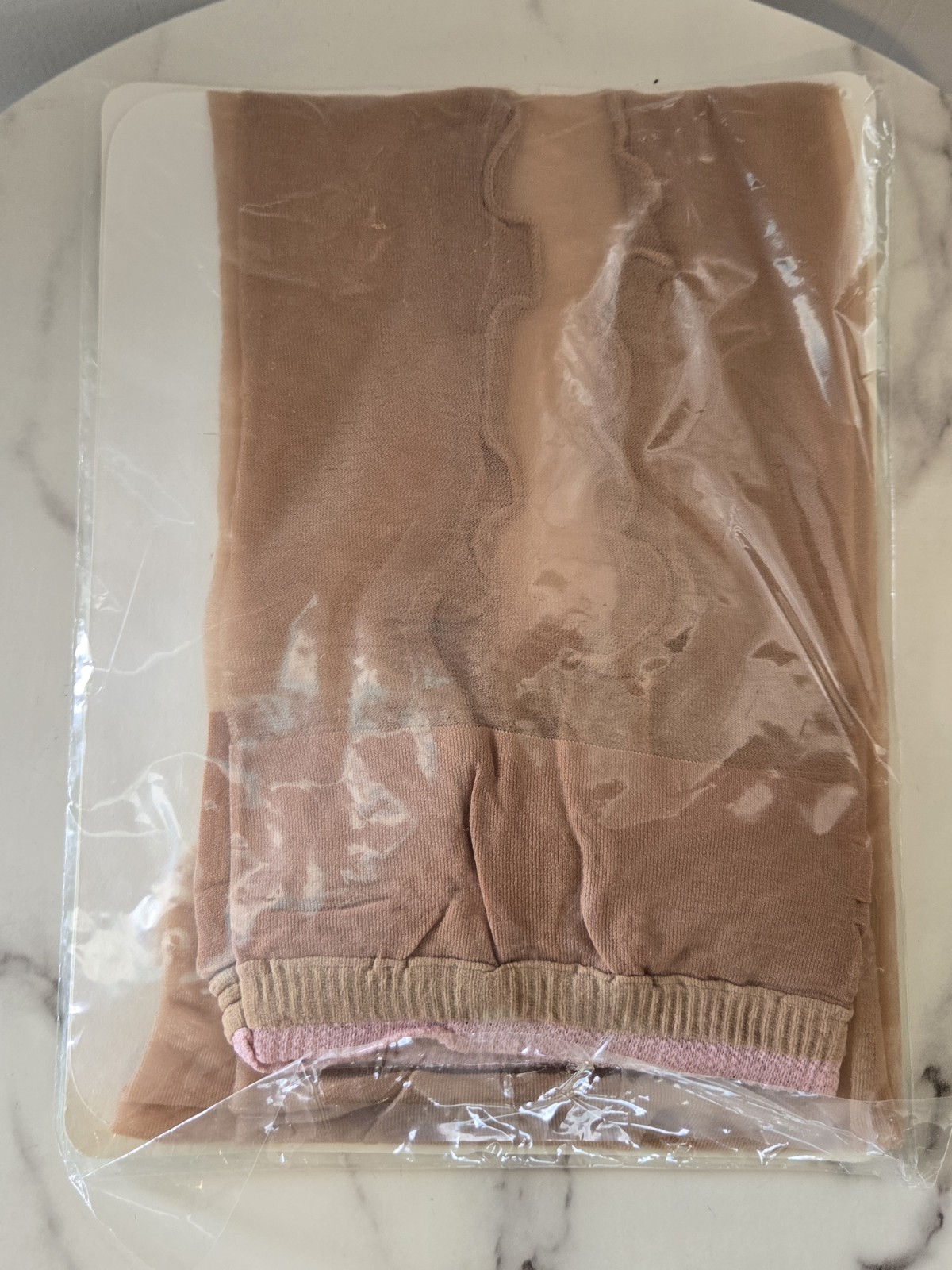 NOS Vintage 1960 Treadwell Stretch Nylon Pantyhose Brown Size P2885 Tall