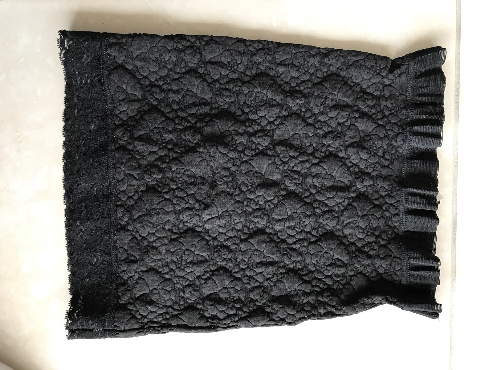 Vintage Flexees Shaper Black High Waist Brief Style 6853 Size 1X -32 USA ILGWU