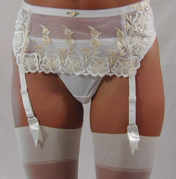 Vintage Lady Marlene 4 Strap Garter Belt sz Small RARE! FREE SHIPPING