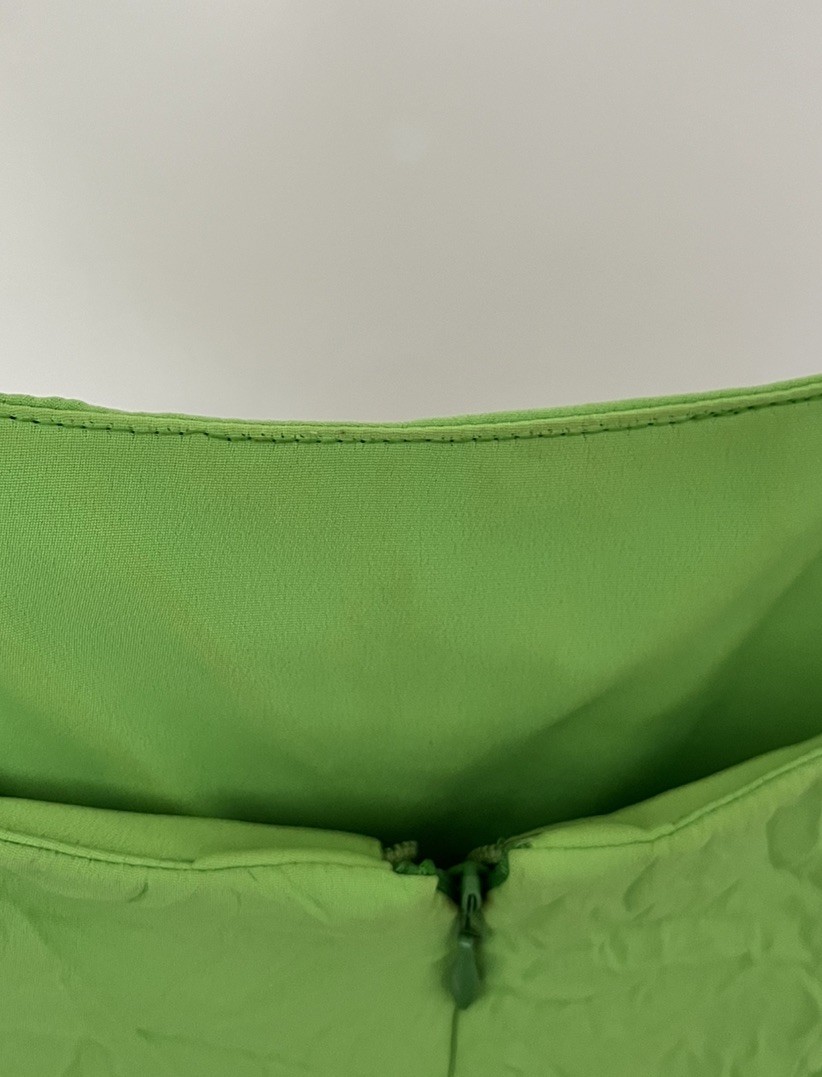 Vintage ISTANTE By VERSACE Light Green Dress, Made In Italy, Size 40