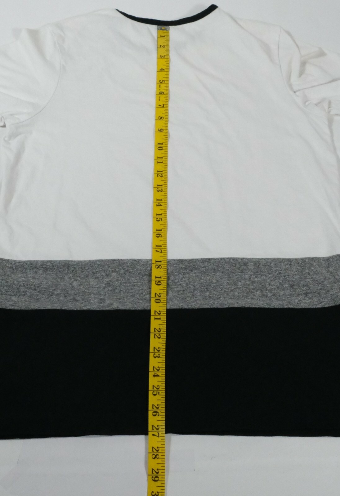 Beldoch Popper Shirt Womens Large White Colorblock Vintage 80s Short Sleeve Top