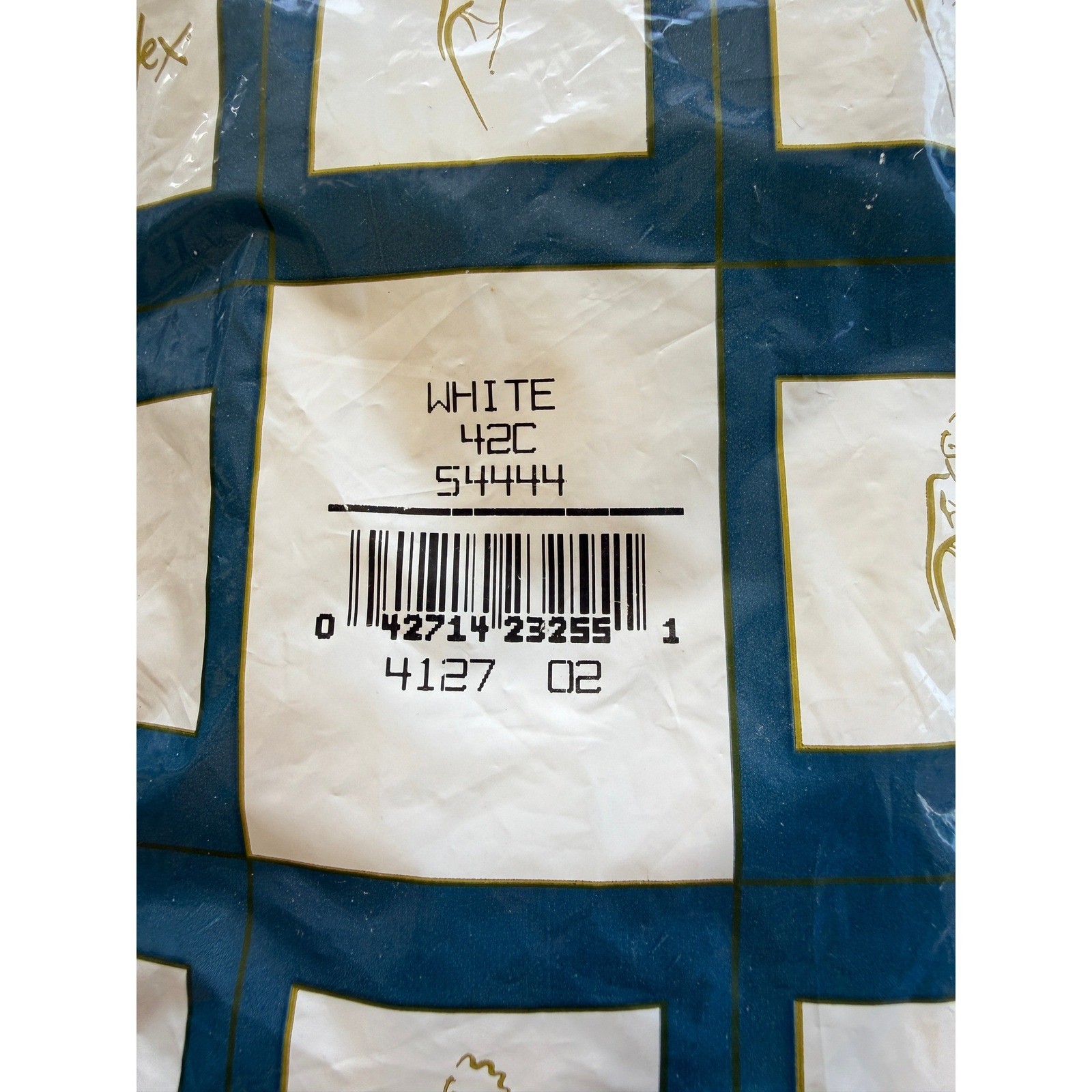 Playtex Vintage White Full Coverage Bra 42C Style 54444 New In Package