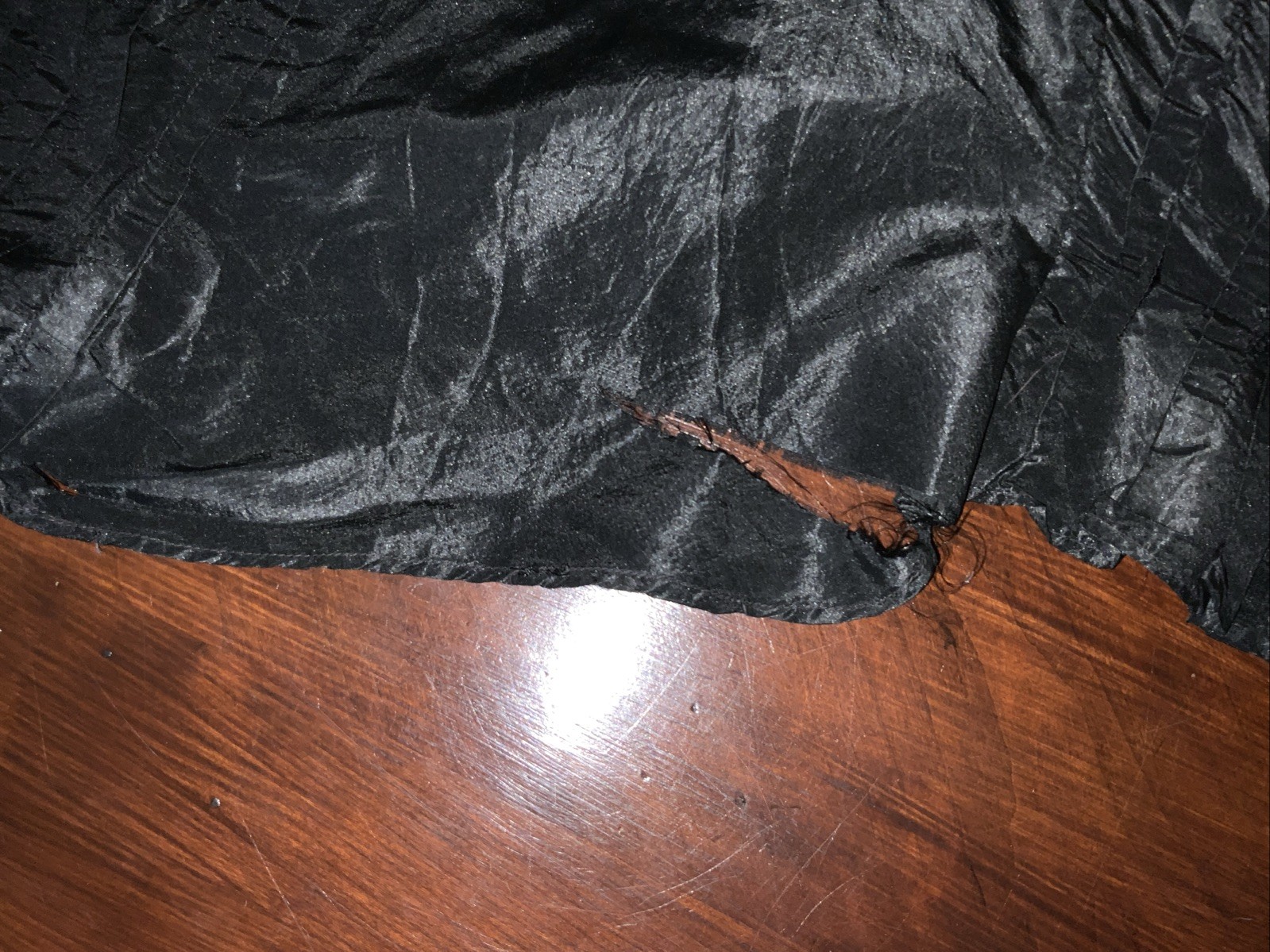 Antique Black TAFFETA WOMENS BLOUSE, 1890 to 1900s Restore SEE Description