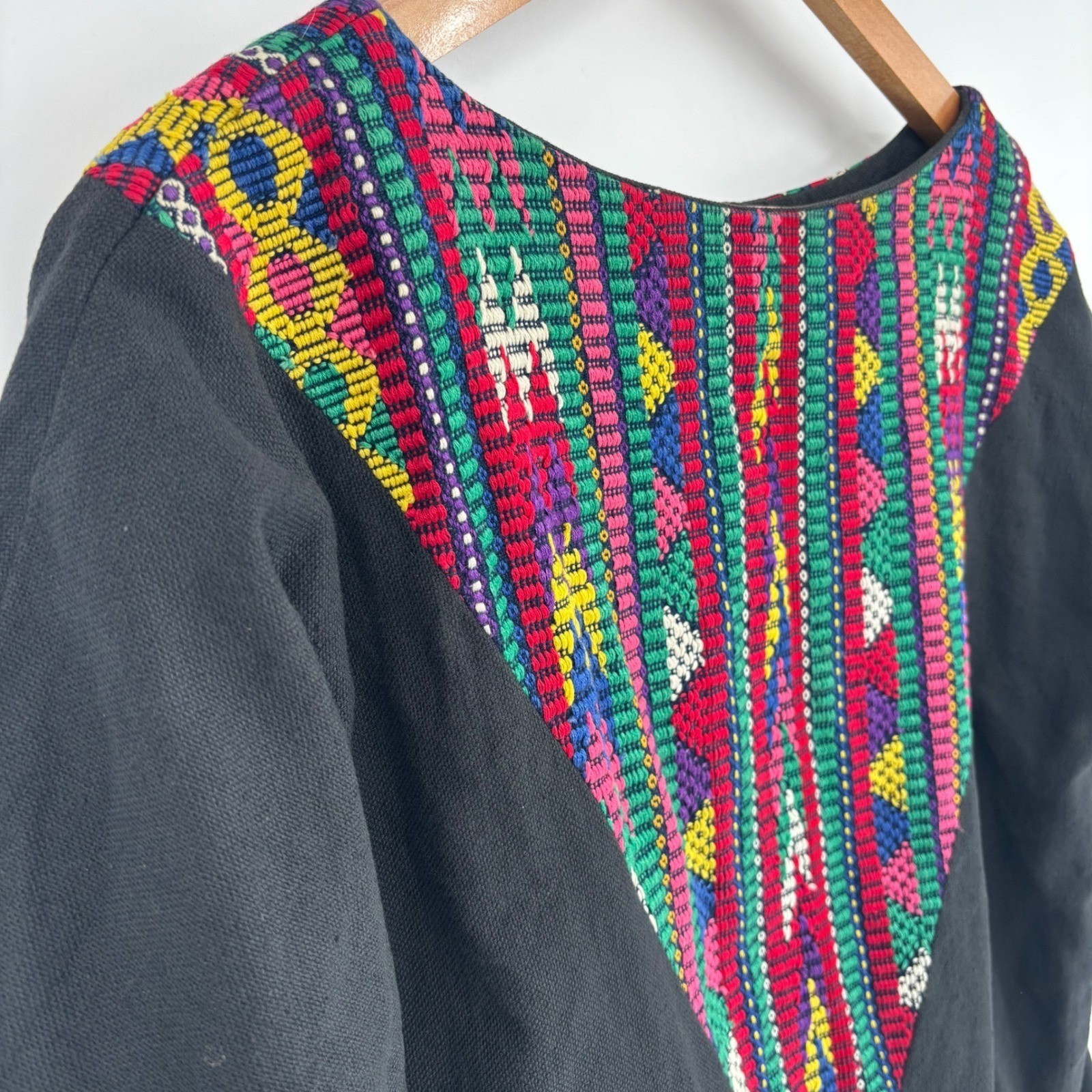Vintage La Pinata Originales Grazia Studios Tucson Hand Woven Southwestern Top