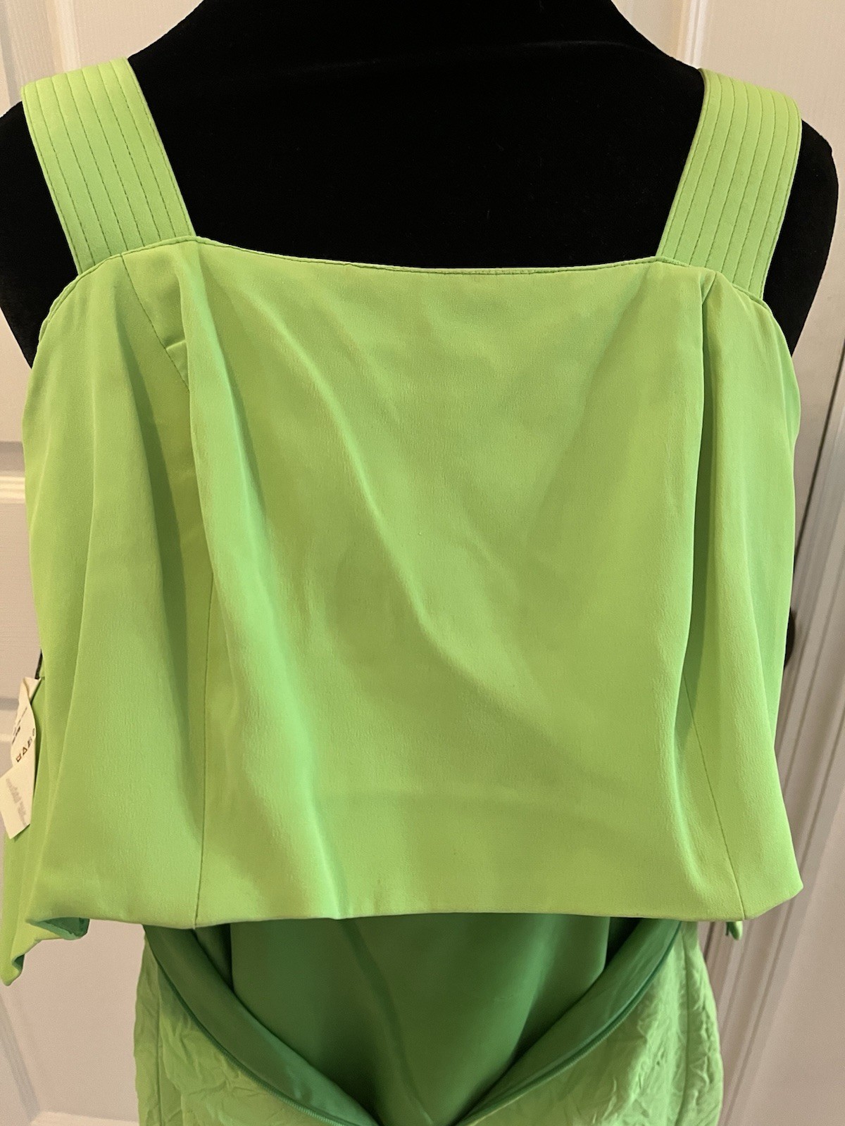 Vintage ISTANTE By VERSACE Light Green Dress, Made In Italy, Size 40