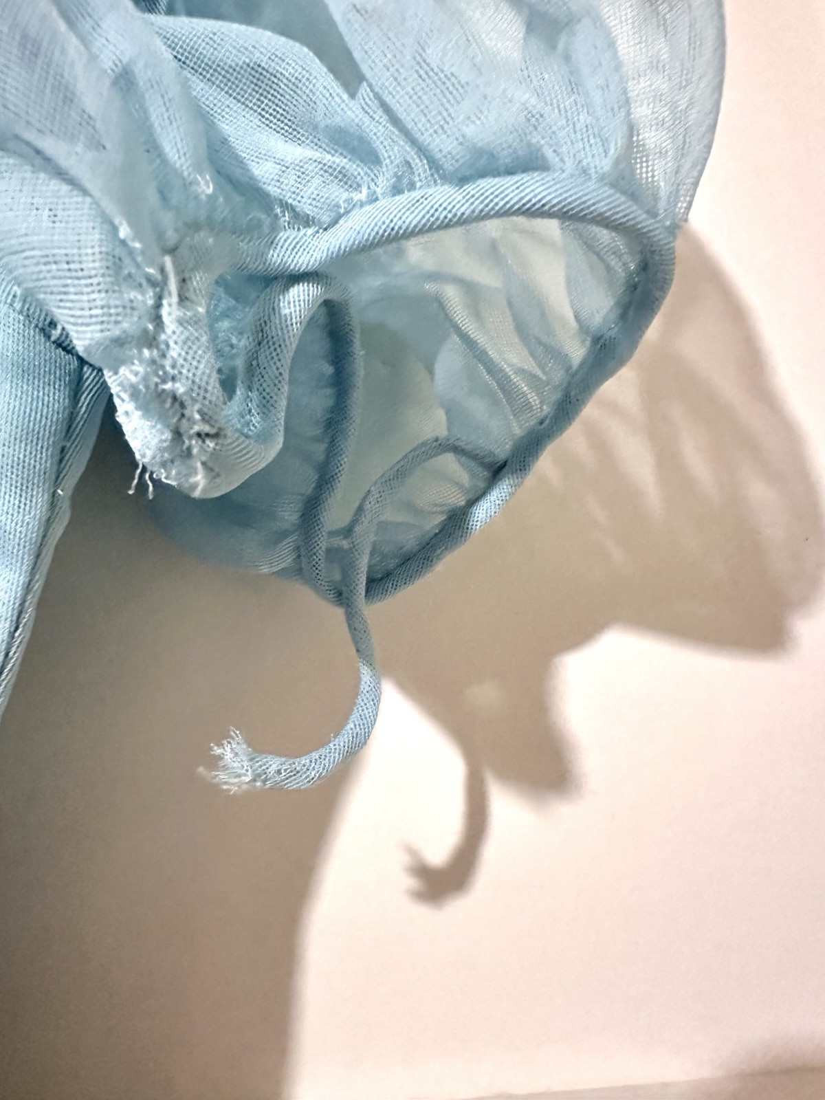 Rare 1940s Fred Perlberg Pale Blue Party Dance Gown XS/S – COSTUME OR REPAIR