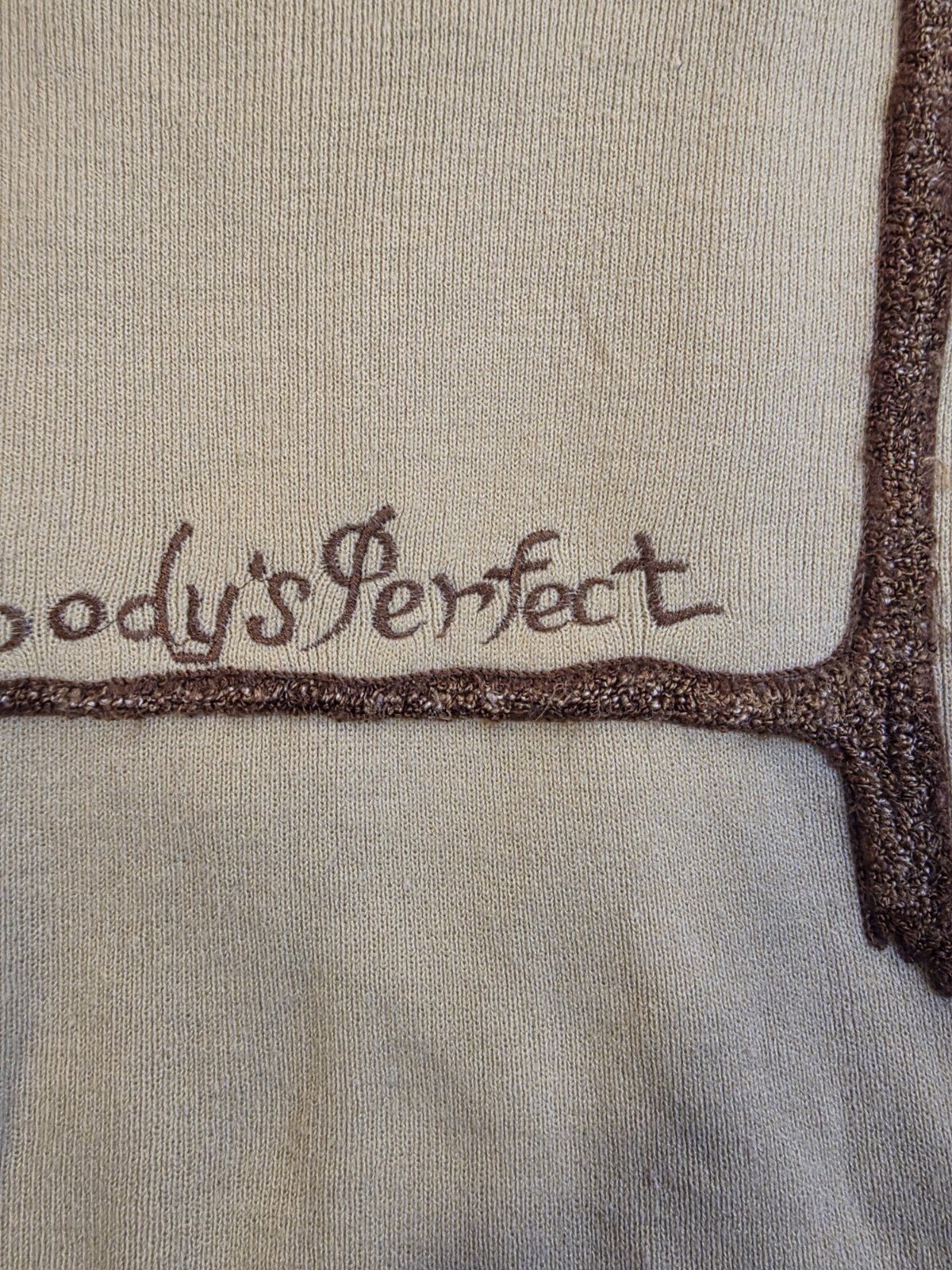 Vtg 70s Cyn Les Nobody&rsquo;s Perfect Owls Embroidered Sweater Beige Womens Large
