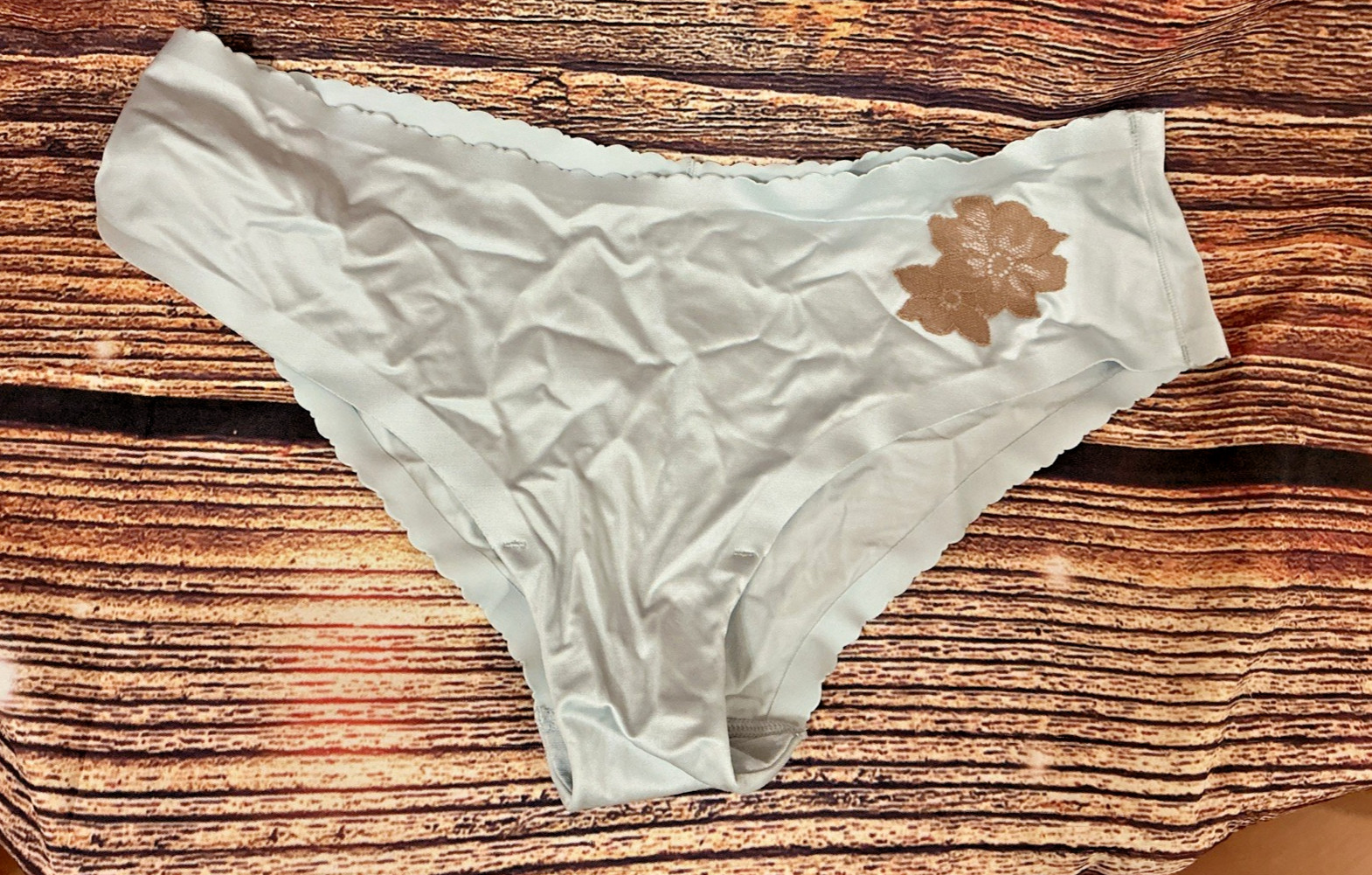 Vintage Victoria&rsquo;s Secret Angels Secret Embrace Scalloped Hiphugger Size L