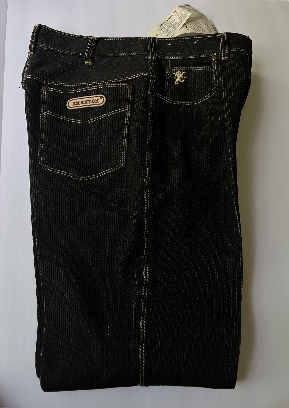 Vintage Braxton Stretch Pants Western Sz 16 Runs Small see description NWT