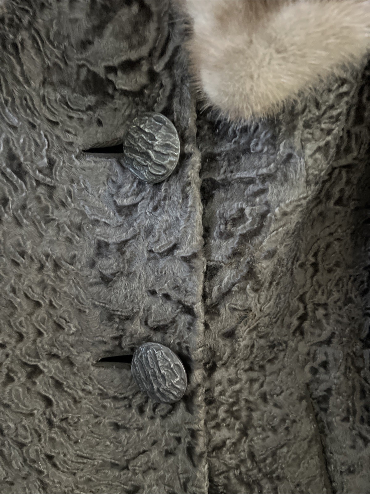 Vintage Gassmans Chicago jacket& Fur Collar