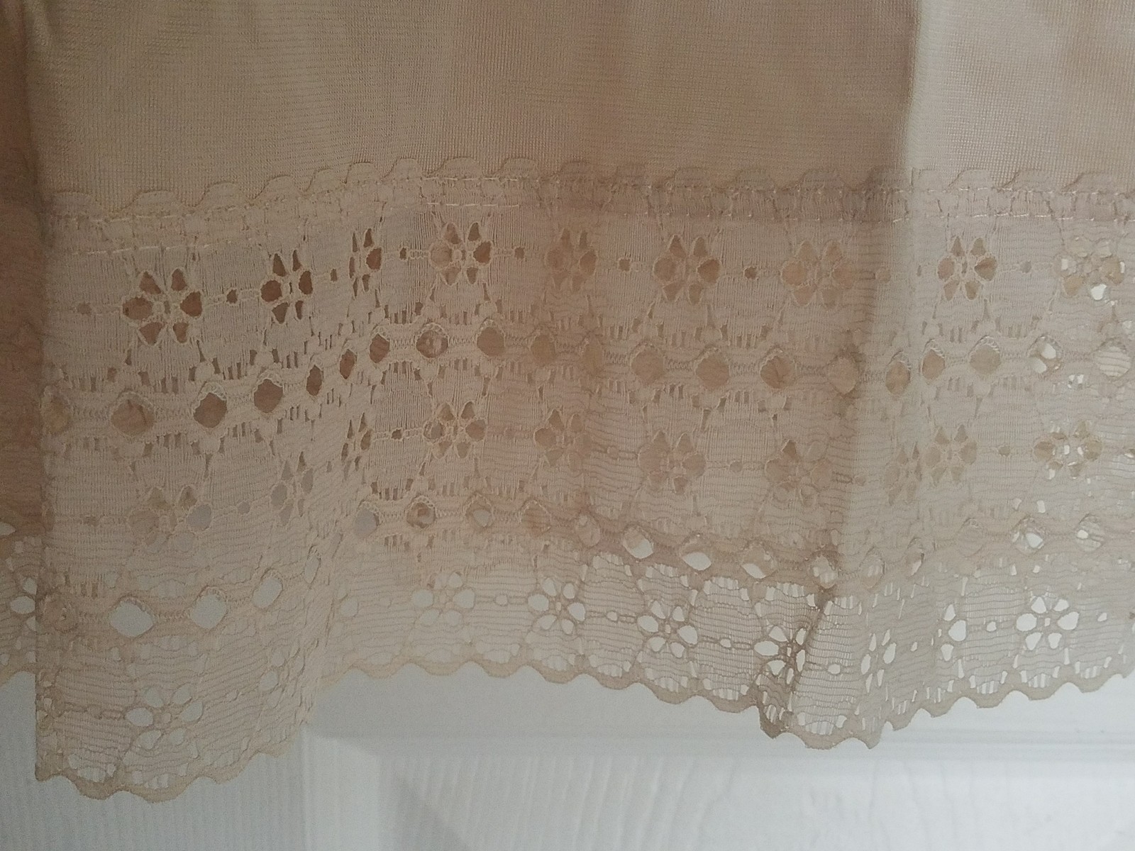 DuPont Nylon Size 36 Beige Full Adjustable Slip USA Union Made ILGWU Vintage 70s