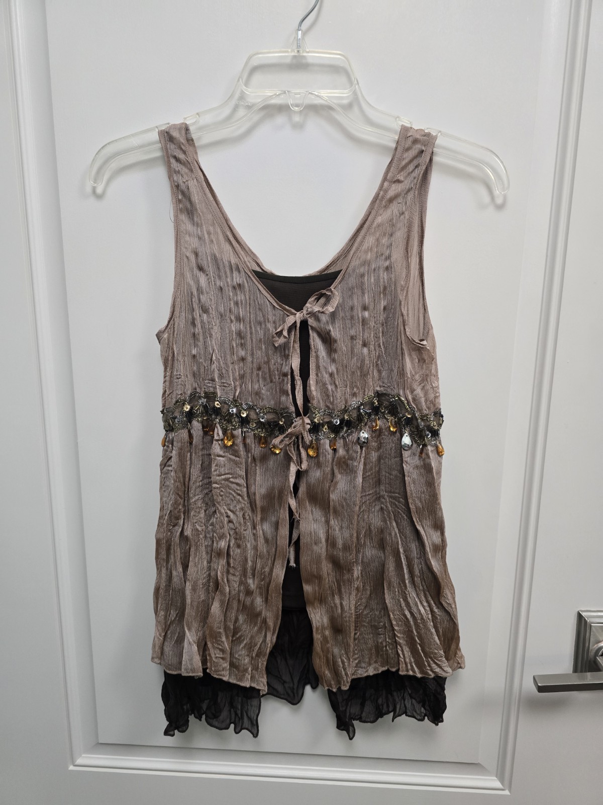Vintage Y2K Hazel Women&rsquo;s Layered Tank Size Small, NWT, Retailed For $79.00