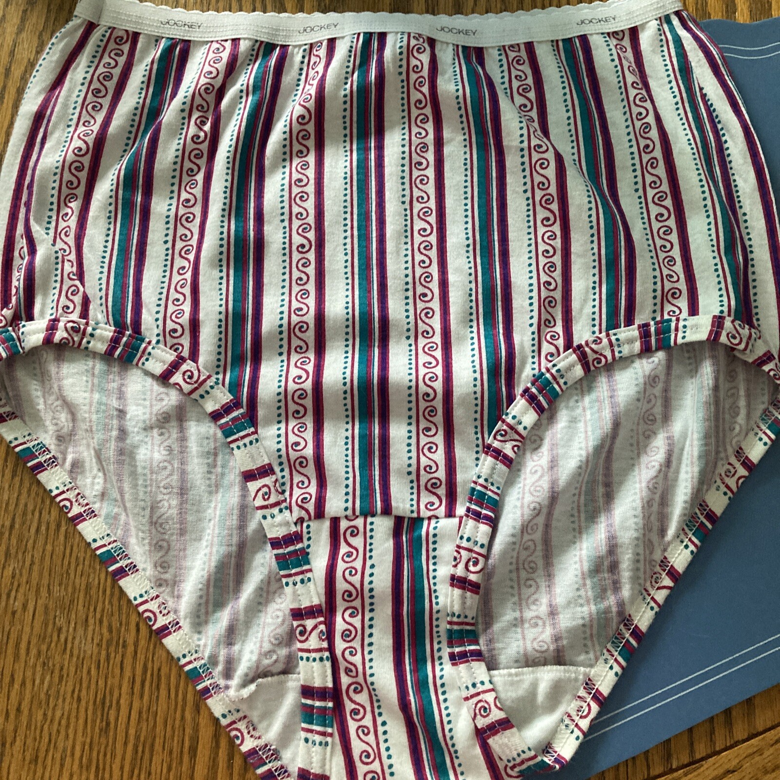 Vintage Jockey For Her Briefs One Pair Sz 7 100% COTTON