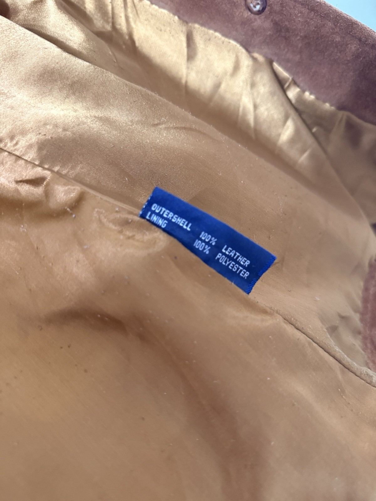 Vintage Harold’s Jacket | Leather Exterior | Size S | Made In Pakistan