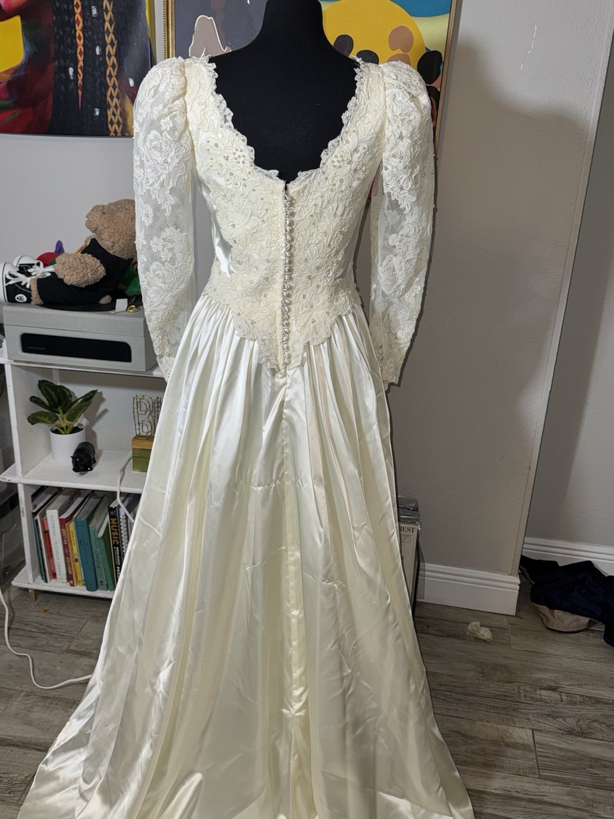 Vintage Lace Wedding Dress Union Made