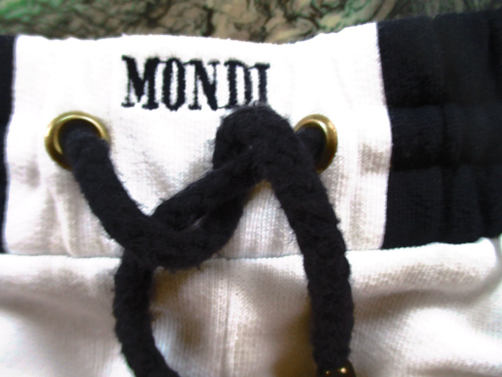 MONDI SPORTS J OGGER PANTS WHITE MULTICOLOR COTTON BLND SIZE 42 EU VINTAGE