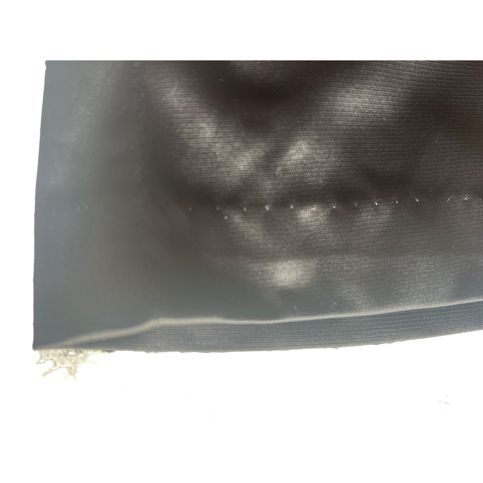 Vintage Black Nylon Half Slip Plain Hem No Label 35&Prime; Length
