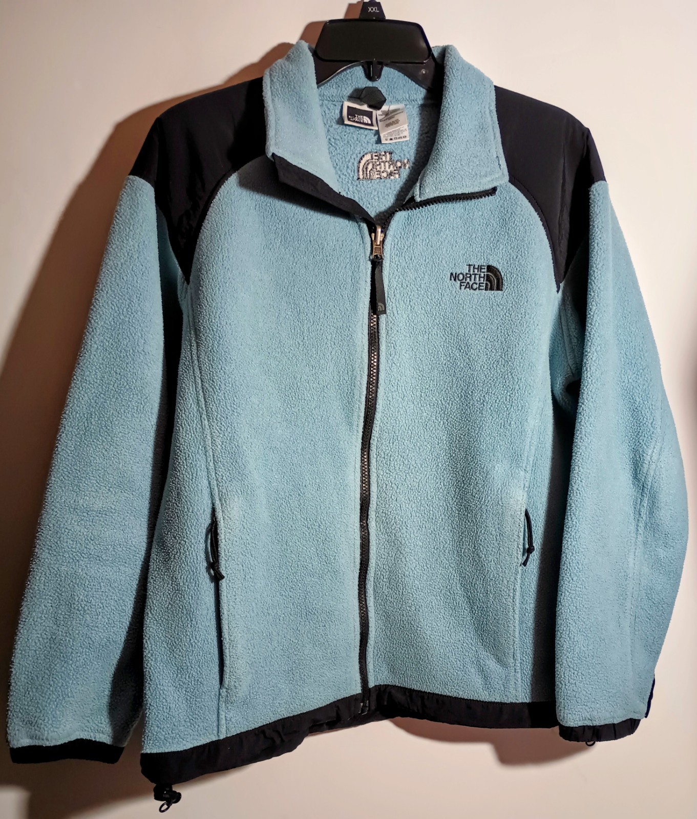 Vtg Womens Hiking Skiing Utility GorpCore Zip The North Face Fleece Jacket Coat