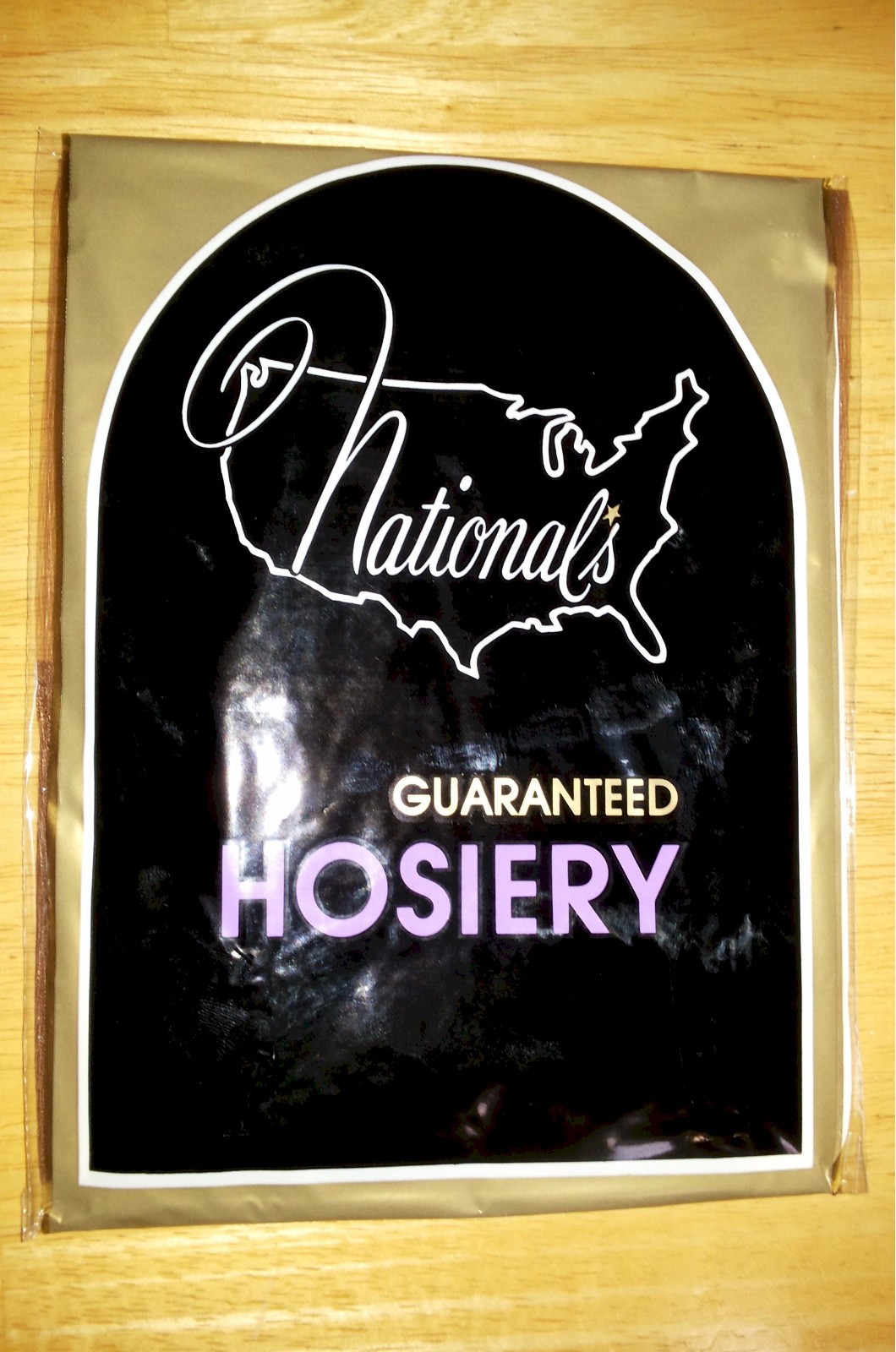 Vintage Nationals Hosiery Stockings 55 Off Black Long