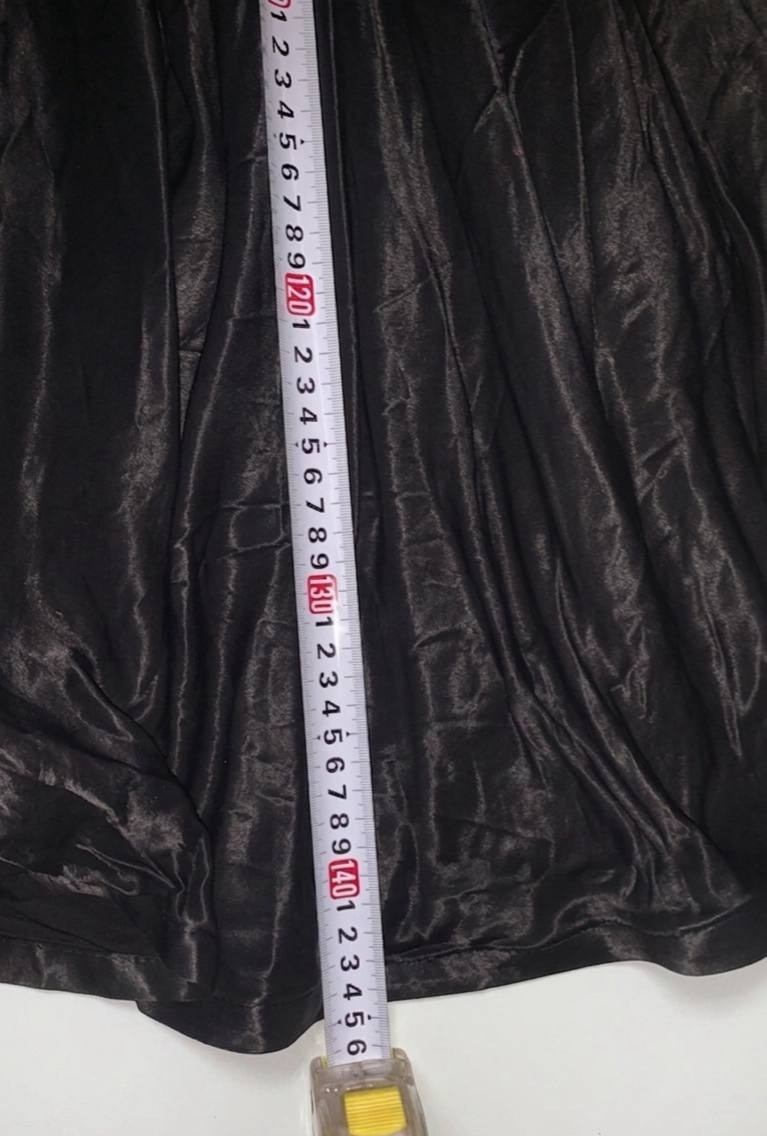 vintage 90s night way collection black velvet maxi dress size 6