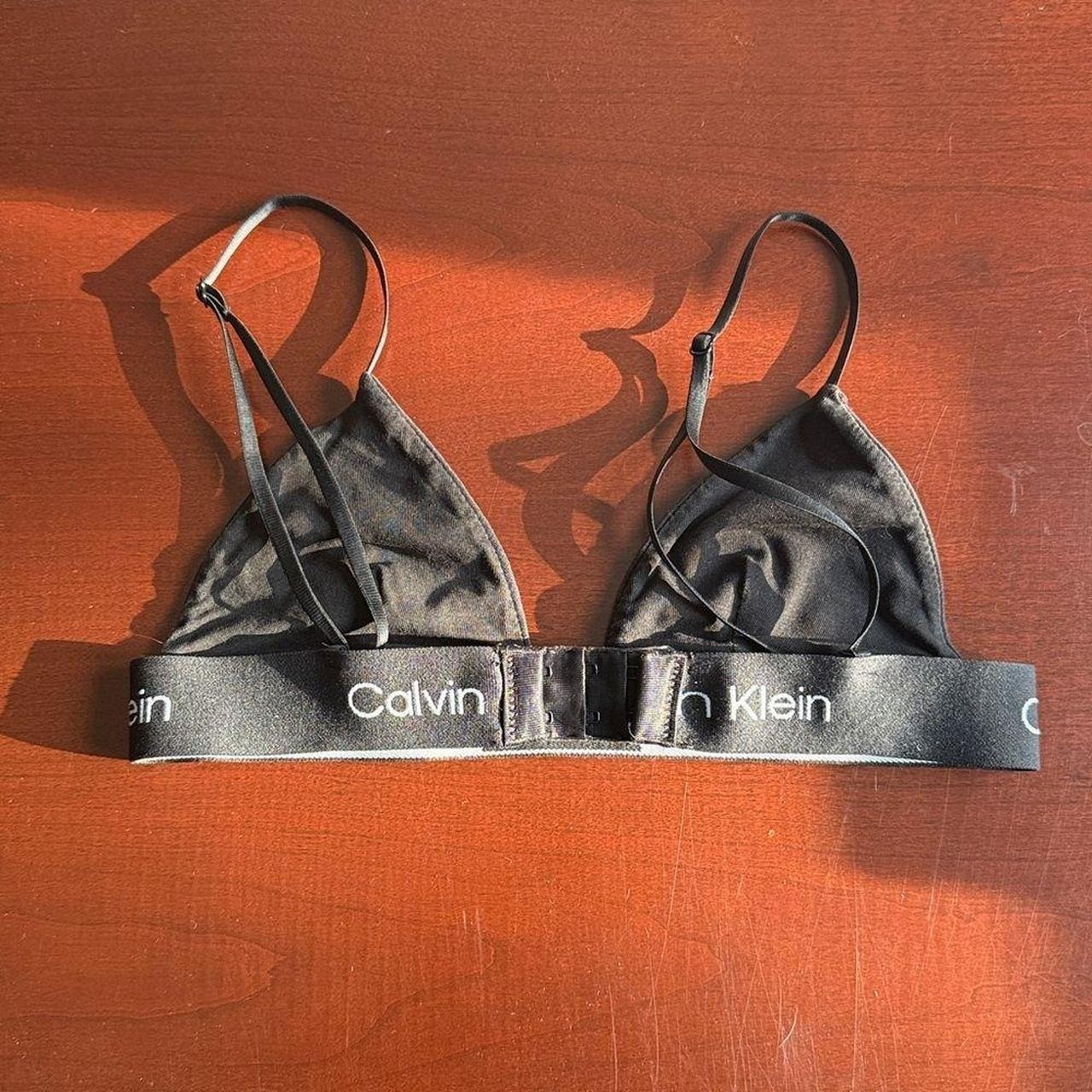 Calvin Klein T-Shirt 90s Inspired Classic Band Triangle Bralette