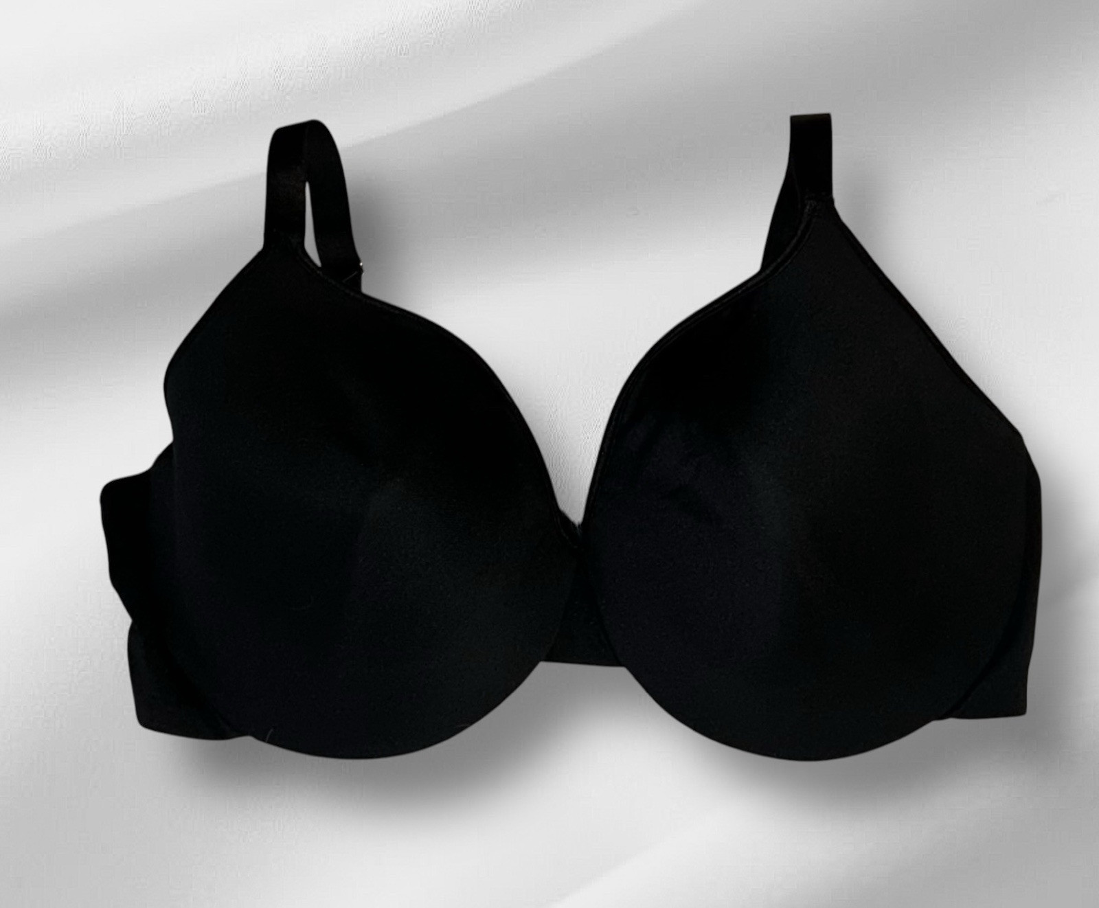 Kmart PINK Black Shiny Smooth Bra Womens 40DD