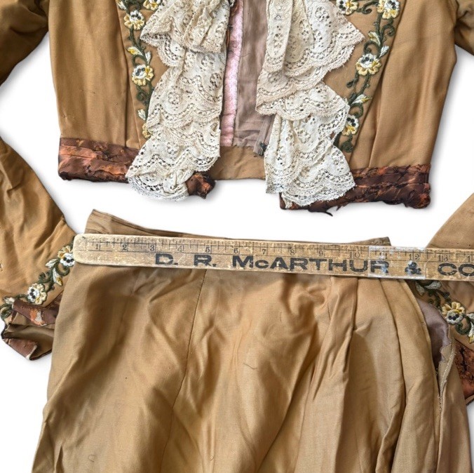 Victorian Set With Jacket , Bonnet, And Skirt Best For Xs