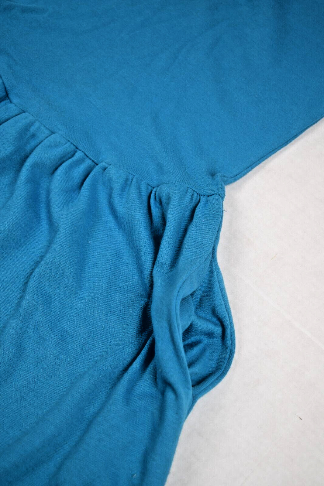 Vintage Dress Timely Trends Size 5/6 80s Blueberry Soft Stretchy Jersey Made USA