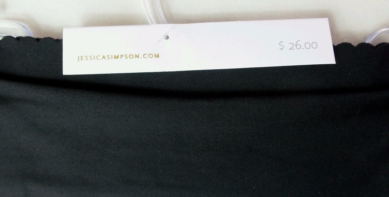 JESSICA SIMPSON Panties 2 pack 1X Full Figure Hipster Laser Briefs Black Grey JC
