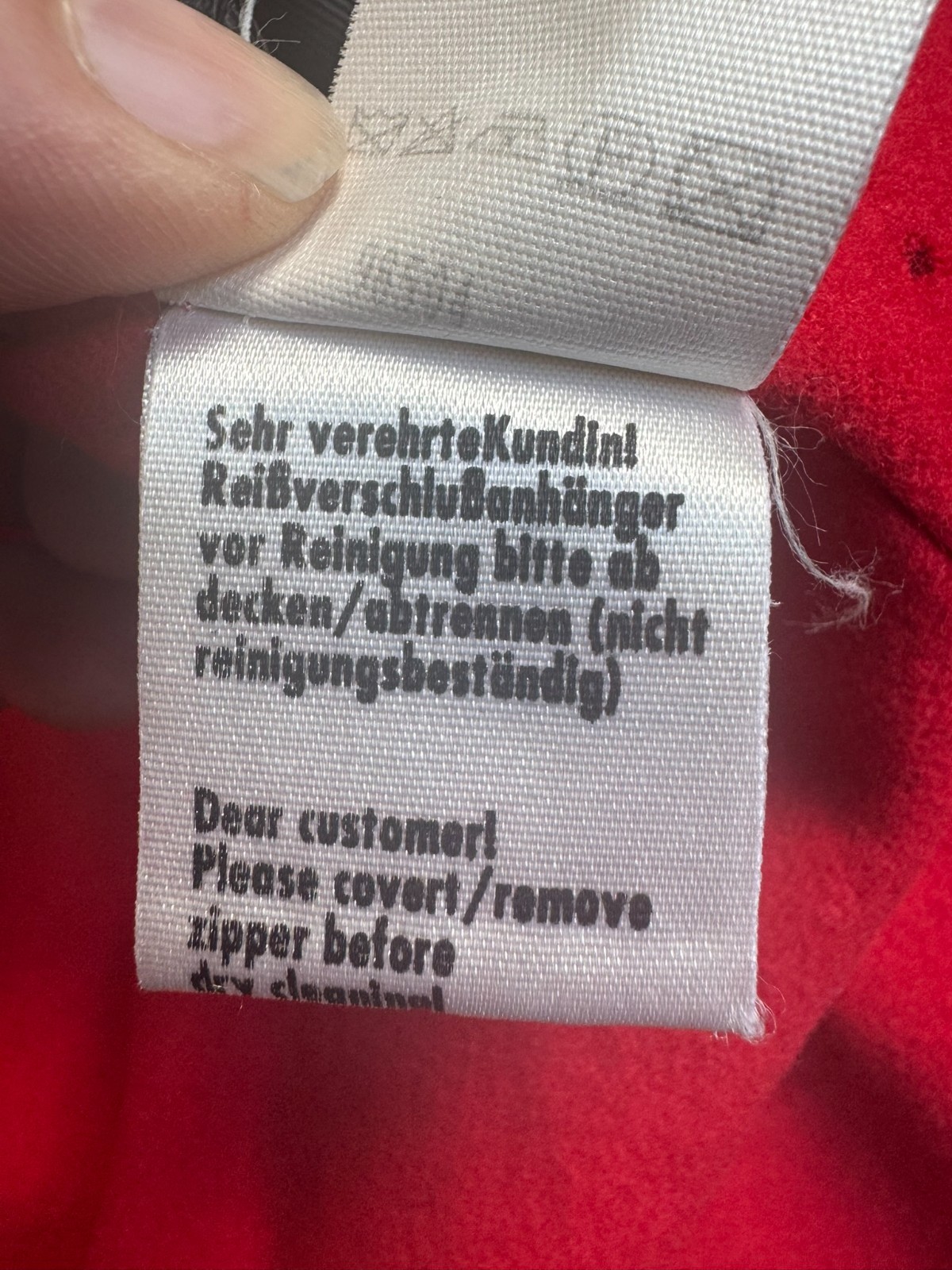 Vintage Antonette Haushofer Quilted Jacket Red Equestrian 44 46