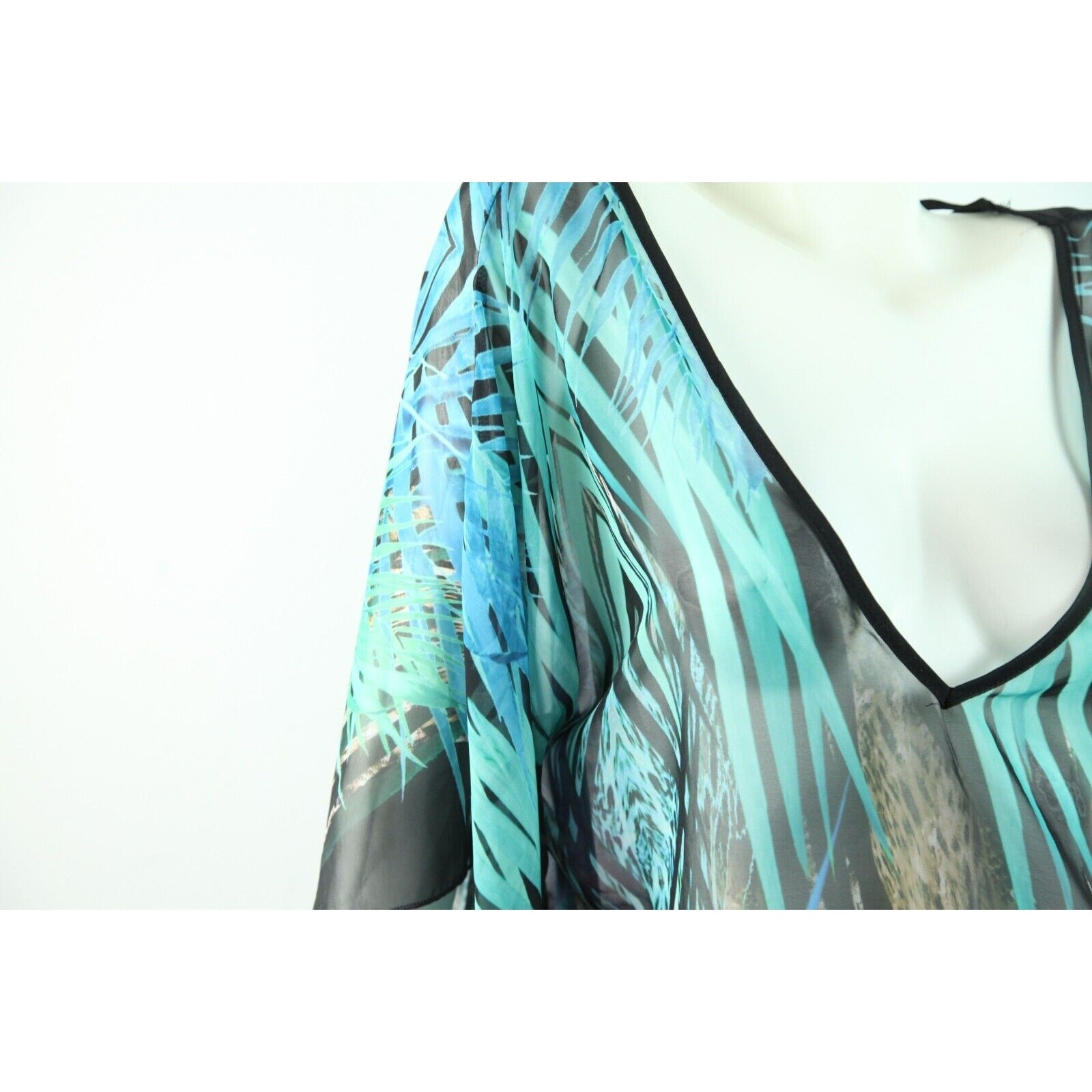 Vintage Small Top Sheer Going Out Y2K Girlie Resort Fairy Ethereal Resort Glam
